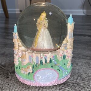 Vintage Barbie Rapunzel Snow Globe
